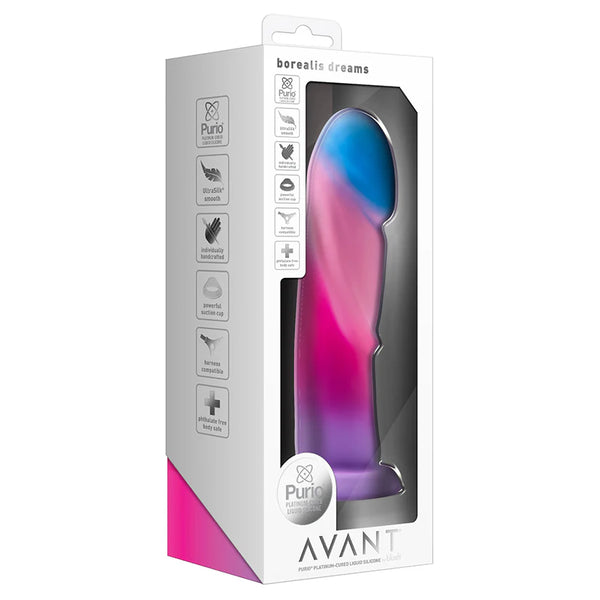Avant Borealis Dreams 7.75 Inch Dildo in Cotton Candy